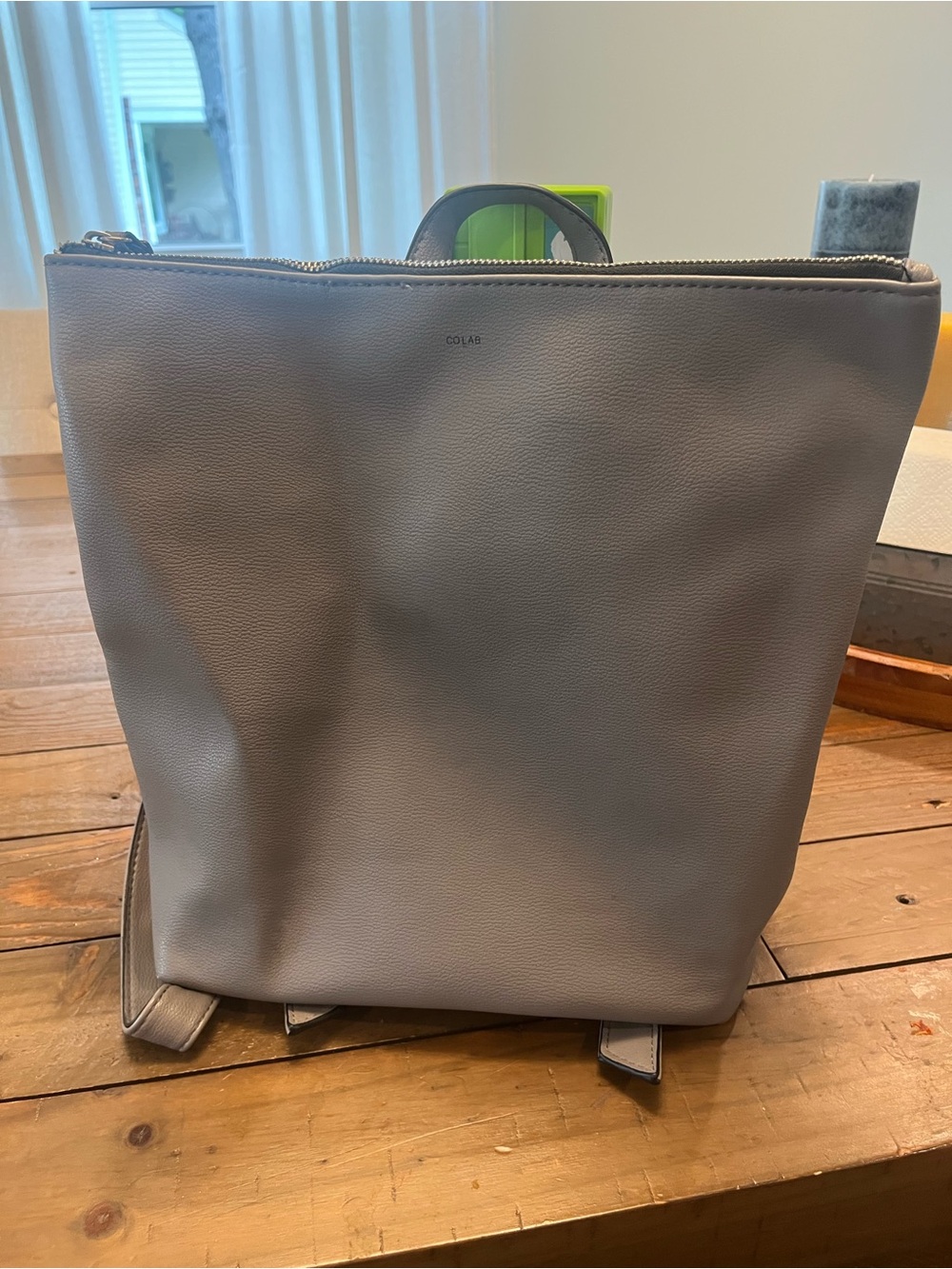 Colab Gray purse Backpack - Sleek Everyday Carry